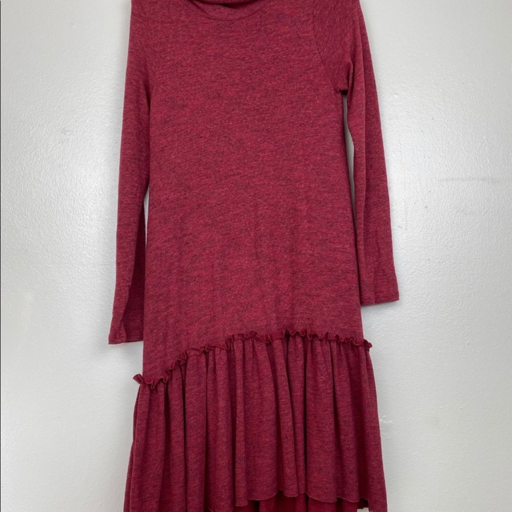 Anthro Sunday in Brooklyn Red Sweater Dress - Picture 3 of 4
